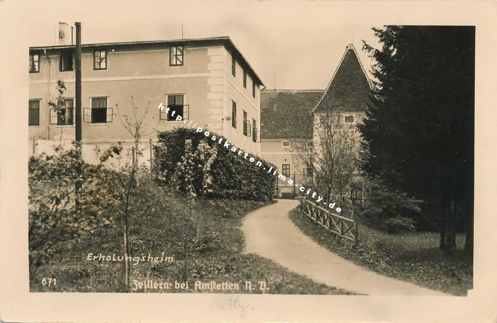 Zeillern Schloss 1935